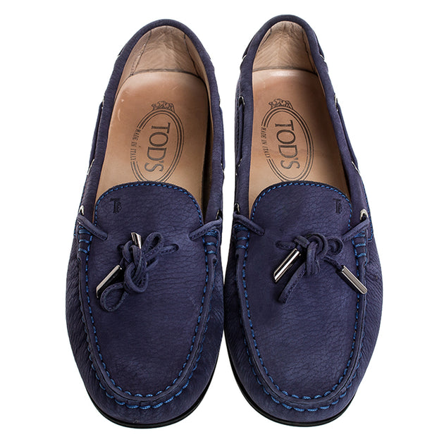 Tod's Gommino Loafers Purple EU 38.5 4