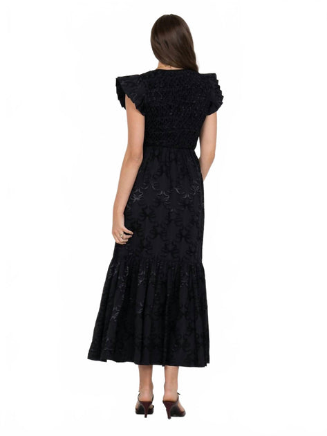 Emily McCarthy Grace Maxi Dress Black Large 4