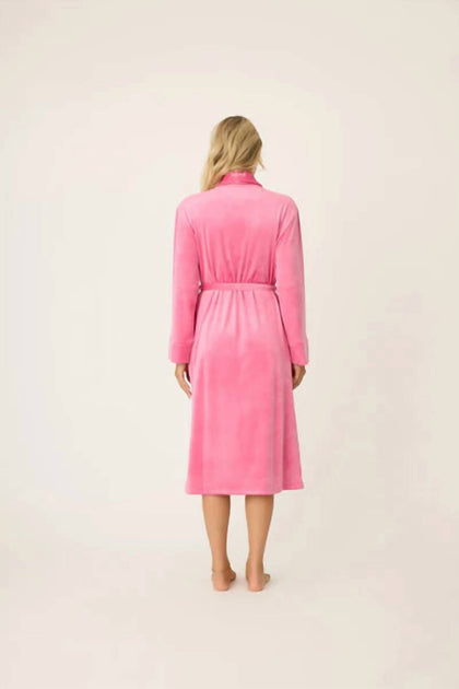 PJ Salvage Velvety Velour Morgenmantel Mehrfarbig XL 4