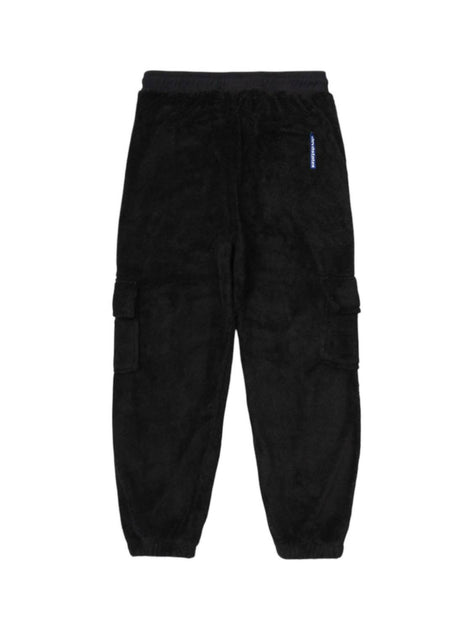 DEVÁ STATES Overcast Sherpa Cargo Sweatpants Black Large 3