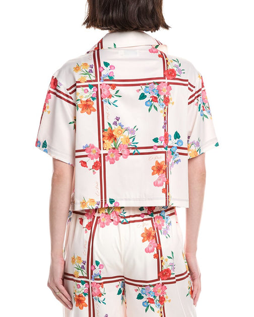 La Porte Ruby Boxy Shirt White XSmall 3