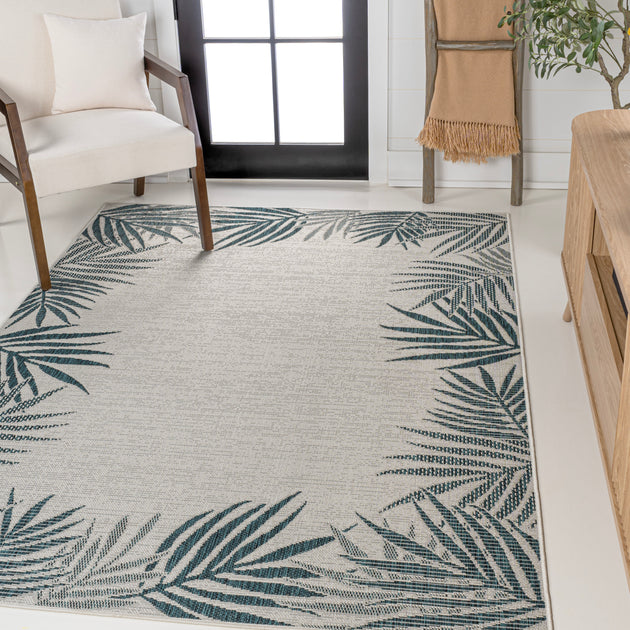 JONATHAN Y Isla Area Rug Blue/Cream 2