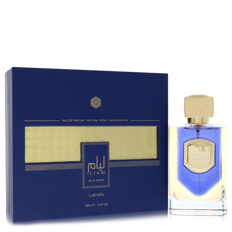 Lattafa Liam Blue Shine By Eau De Parfum Spray (unisex) 3.4 Oz For