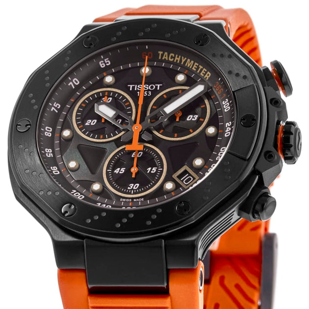 Tissot T-Race Chronograph Black Rubber 45mm 4