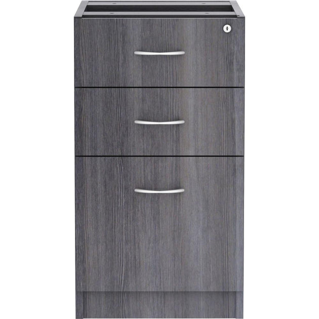 Lorell Essentials Series File Cabinet Weathered Charcoal 3