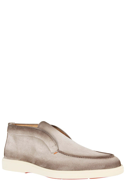 Santoni Digitis Slip-On Shoes Brown UK 9.5 2