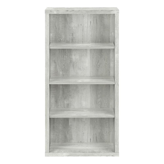 Monarch 5 Tier Bookcase Grey Laminate 3