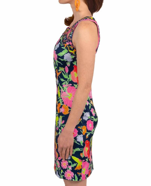 Gretchen Scott Birds And Bees Dress Multi Large 3