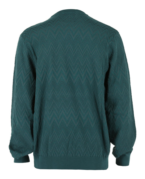 M Missoni Signature Zig Zag Patterned Sweater | ShopSimon