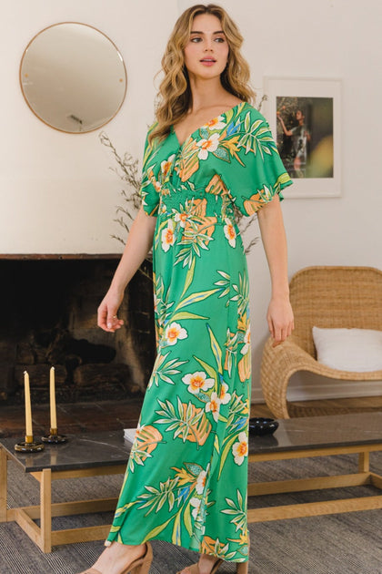 TRUEDAMES ODDI Maxi Dress Floral 3X 2