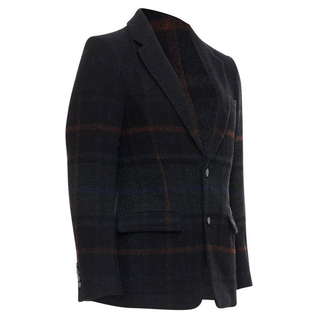 Tomorrowland Tartan Degrade Wool Blazer Black EU 46 4