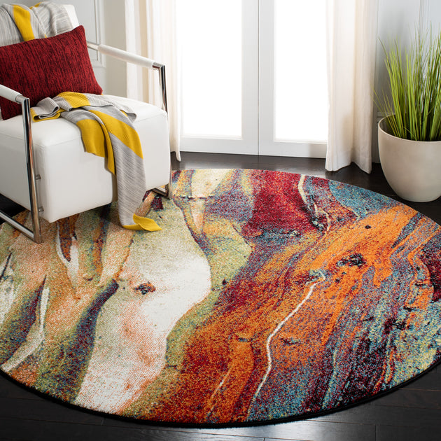 Safavieh GLA126 Area Rug Red/Green 4