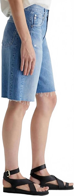 AG Jeans Hattie Short Denim Blue 27 5