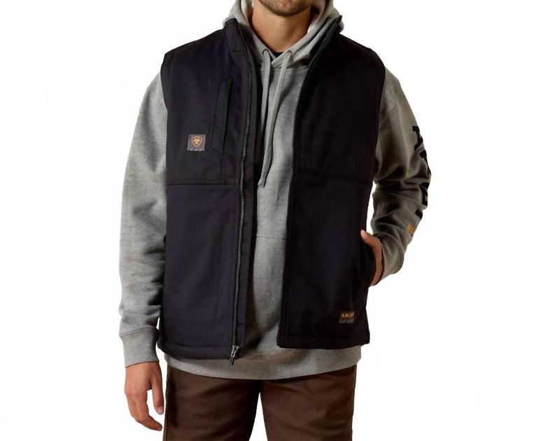 Ariat Rebar Duracanvas Vest Blue 4XLarge 2