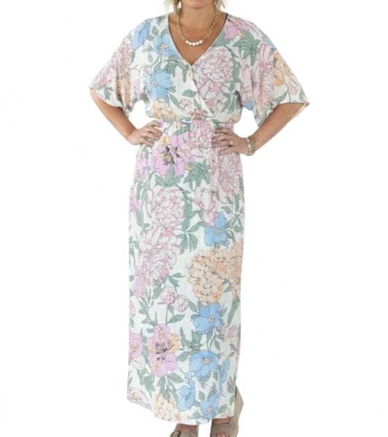 Robe Maxi Charlie B à Manches Courtes Dolan Multi XSmall 2