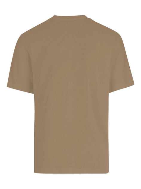 Jacquemus Ribbed Crew Neck T-Shirt Brown Medium 4