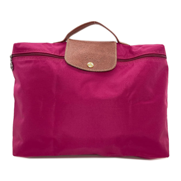 Longchamp Nylon Handbag Pink Small 2