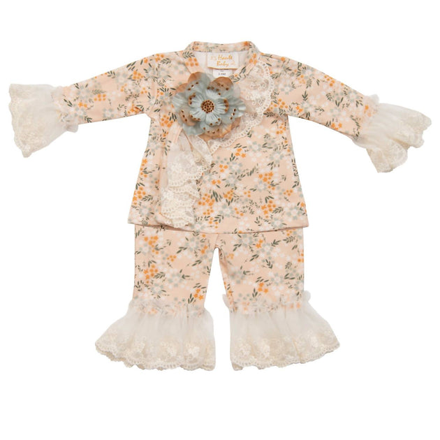 Haute Baby Ava's Garden Kimono Set Multi 12-18 Months 2