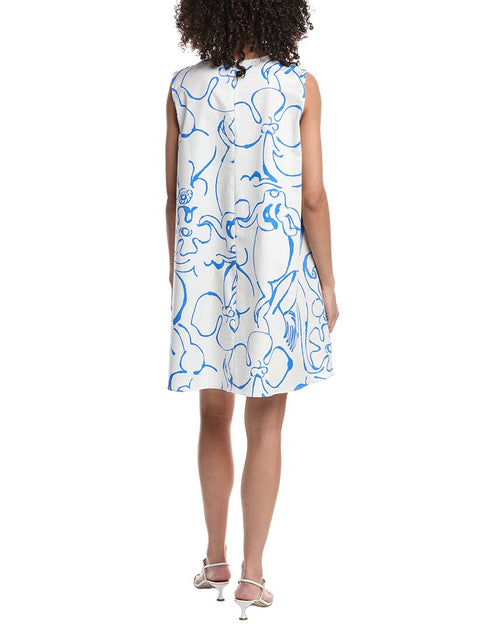 Marimekko Palatsi Baluns Robe Mini Blanche EU 44 3