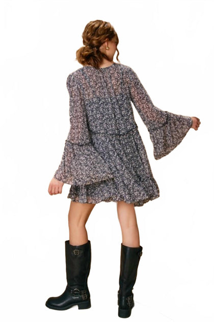 Dress Forum Firefly Mini Dress Grey Medium 3