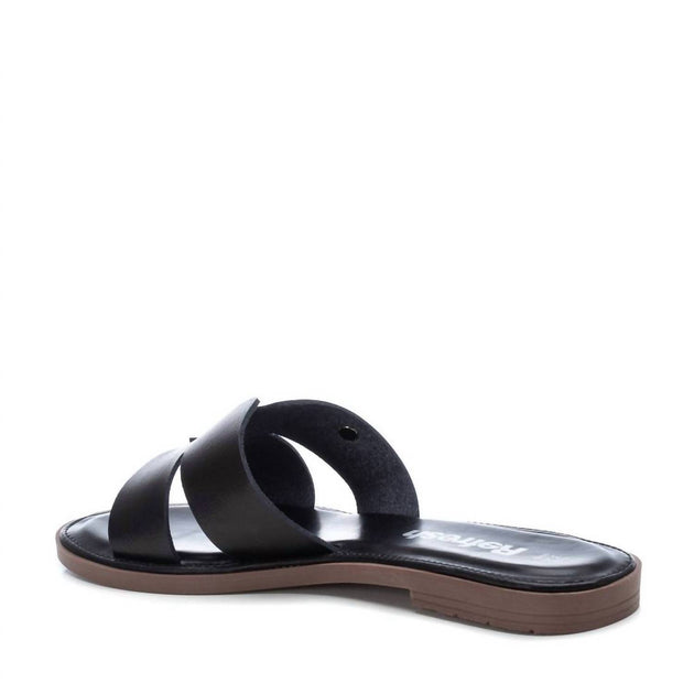 Xti Flat Sandals Black US 5 7