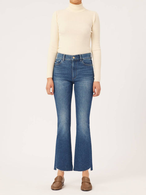 DL1961 Bridget Boot High Rise Jeans Blue 32 2