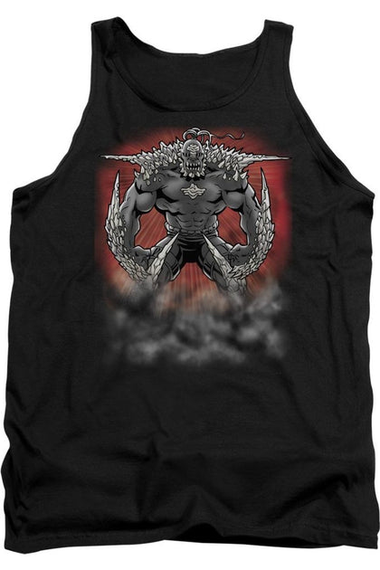 Gildan Superman Doomsday Dust Tank Top Black Medium 2