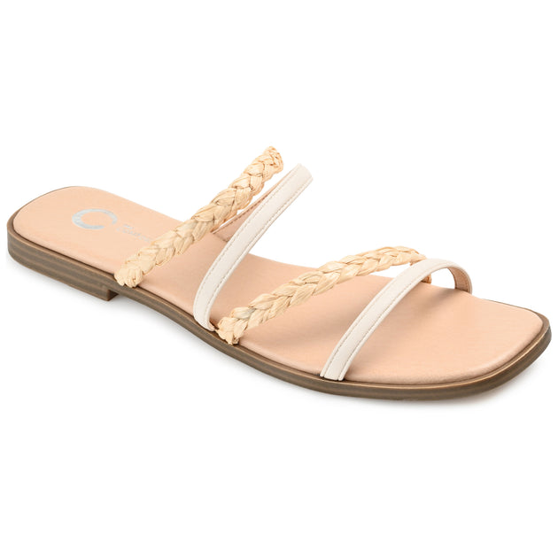 Journee Collection Brinna Sandal Black US 11 2