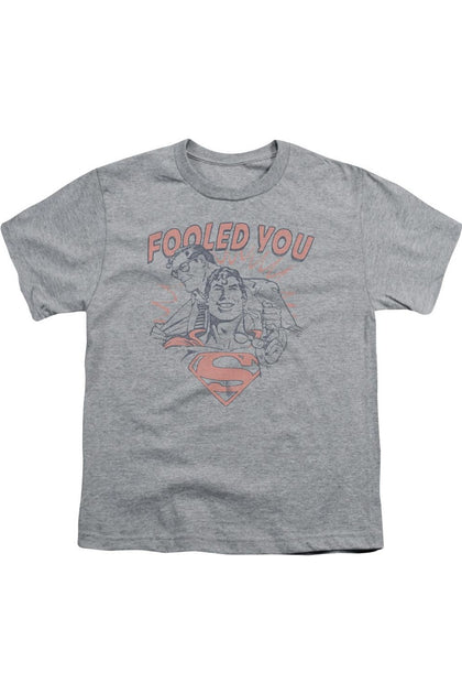 Gildan DC Comics Fooled You T-Shirt Grey Medium 2