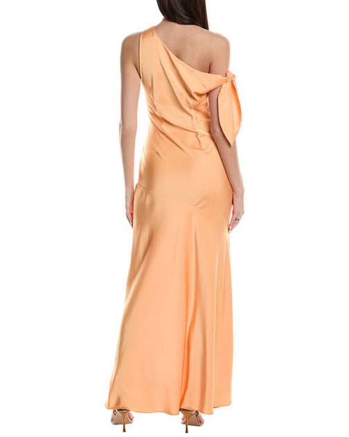 Misha Collection Zhuri Satin Gown Pink XSmall 3