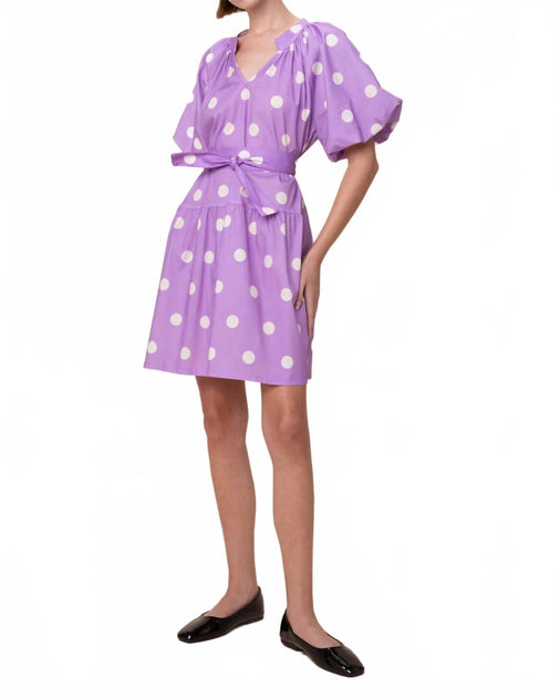 Sofia Collections Sadie Mini Dress Purple XSmall/Small 3