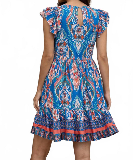 Joy Joy 65J4810-5 Dress Multi XSmall 4