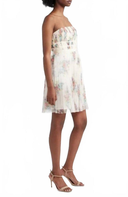 Lulus Calais Robe Mini Plissée Multi Large 4