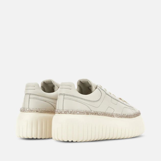 Hogan H712 H-Stripes Allacciato Sneakers White US 9 4