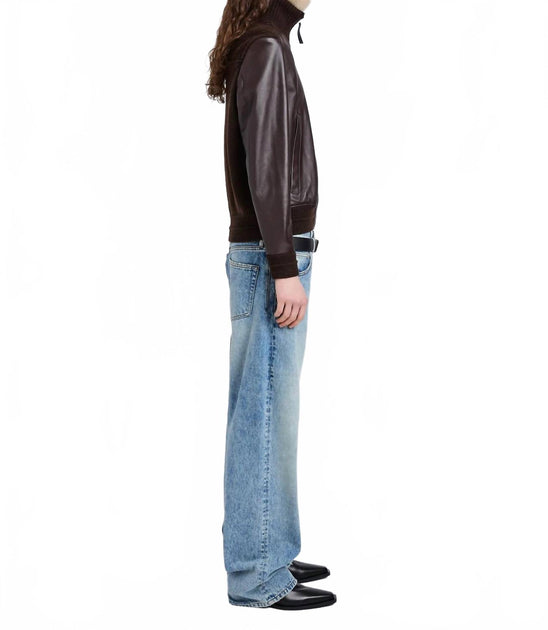 Proenza Schouler Elenora Leather Jacket Brown US 8 4