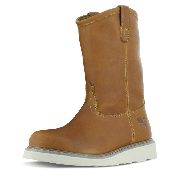 Berrendo 10 Inch Wellington Soft Toe Work Boot Brown US 13 2