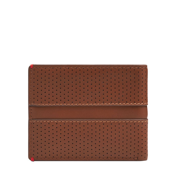 Fossil Sport Tourer Leather Bifold Wallet Brown 5