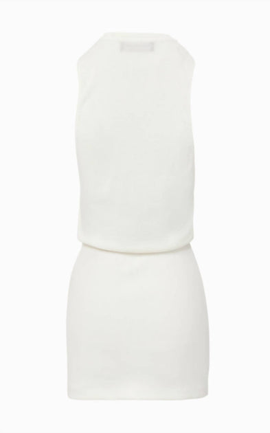 Brandon Maxwell Callum Dress White Medium 3
