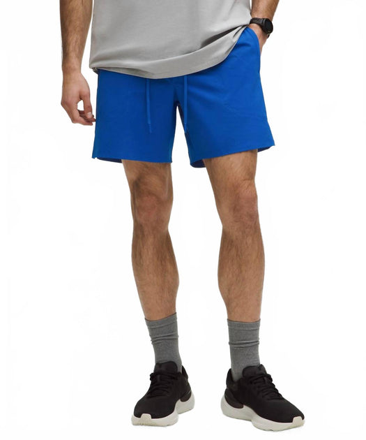 lululemon License To Train Linerless Short Blau XXL 2