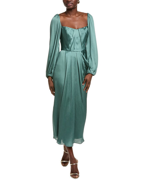 Robe Mi-longue Drapée Lela Rose 2