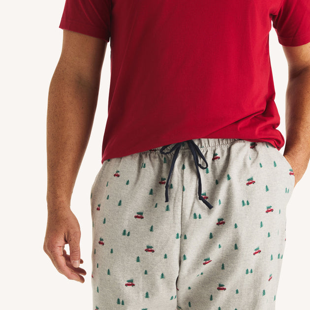 Nautica Herren Pyjama-Set Rot XXL 4