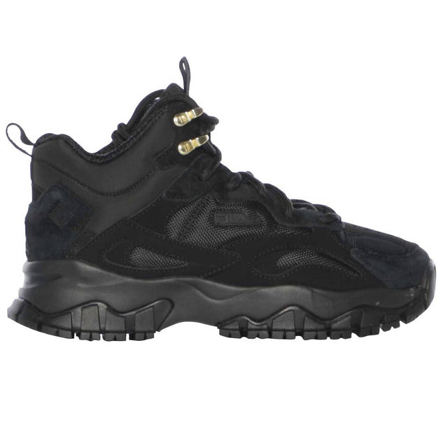 Fila Ray Tracer II 2 Mid Sneaker Boot Black US 7.5 2