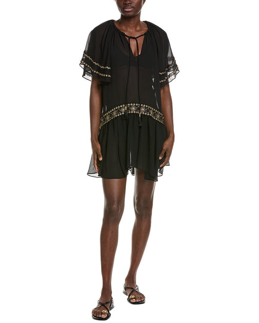 Ramy Brook Whitley Mini Dress Black Small 2