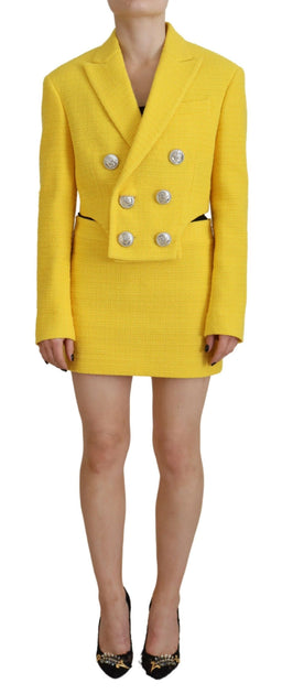 Dsquared2 Two Piece Suit Set Yellow XS 2