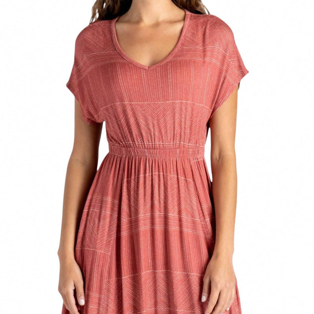 DM Merchandising Boardwalk Mini Dress Pink Small 3