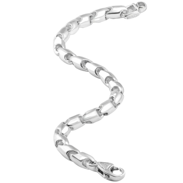 Pompeii3 Seed Link Bracelet Silver 8.5in 4