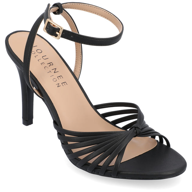 Journee Collection Vanita Dress Sandals Multi US 6.5 2
