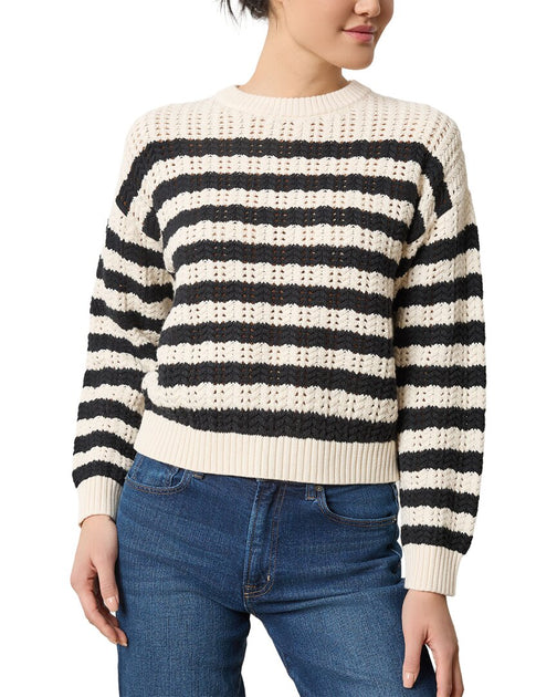 Pull Stripe Stitch Lilla P Beige Large 2