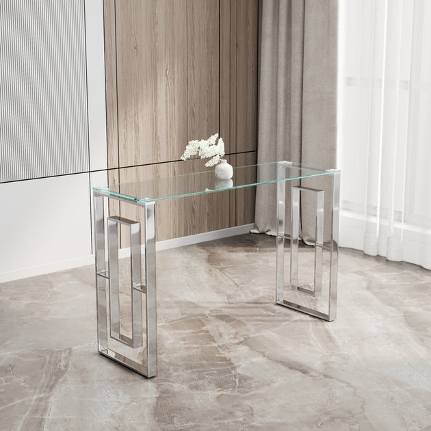 Streamdale Console Table Glass 2