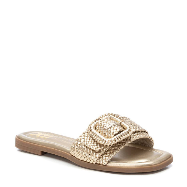 XTI 44667 Flat Sandals Gold US 9 3